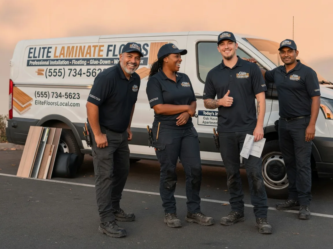 Laminate flooring installation company in Brisbane, CA